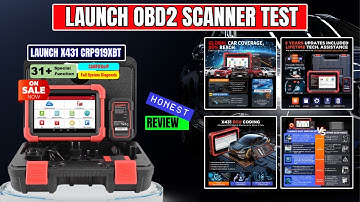 Hands-on OBD2-scannertest voor de lancering van de X431 CRP919XBT ||