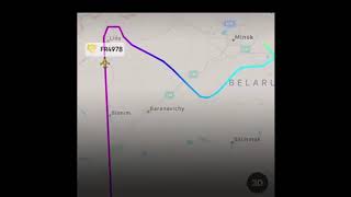 Что случилось с самолетом "Ryanair" в Беларуси.