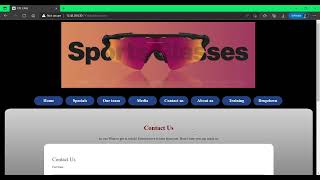Eye Care Website.