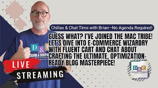 No agenda required livestream - Talking e-commerce (Fluent Cart) and writing blog articles!