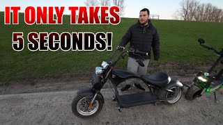 How to make a ELECTRIC CHOPPER faster | VERY EASY