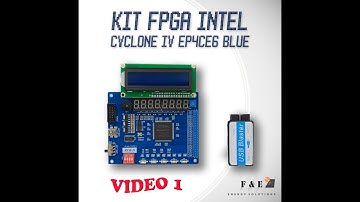 Tutorial FPGA   1.- Presentación Kit FPGA Cyclone IV EP4CE6 Blue