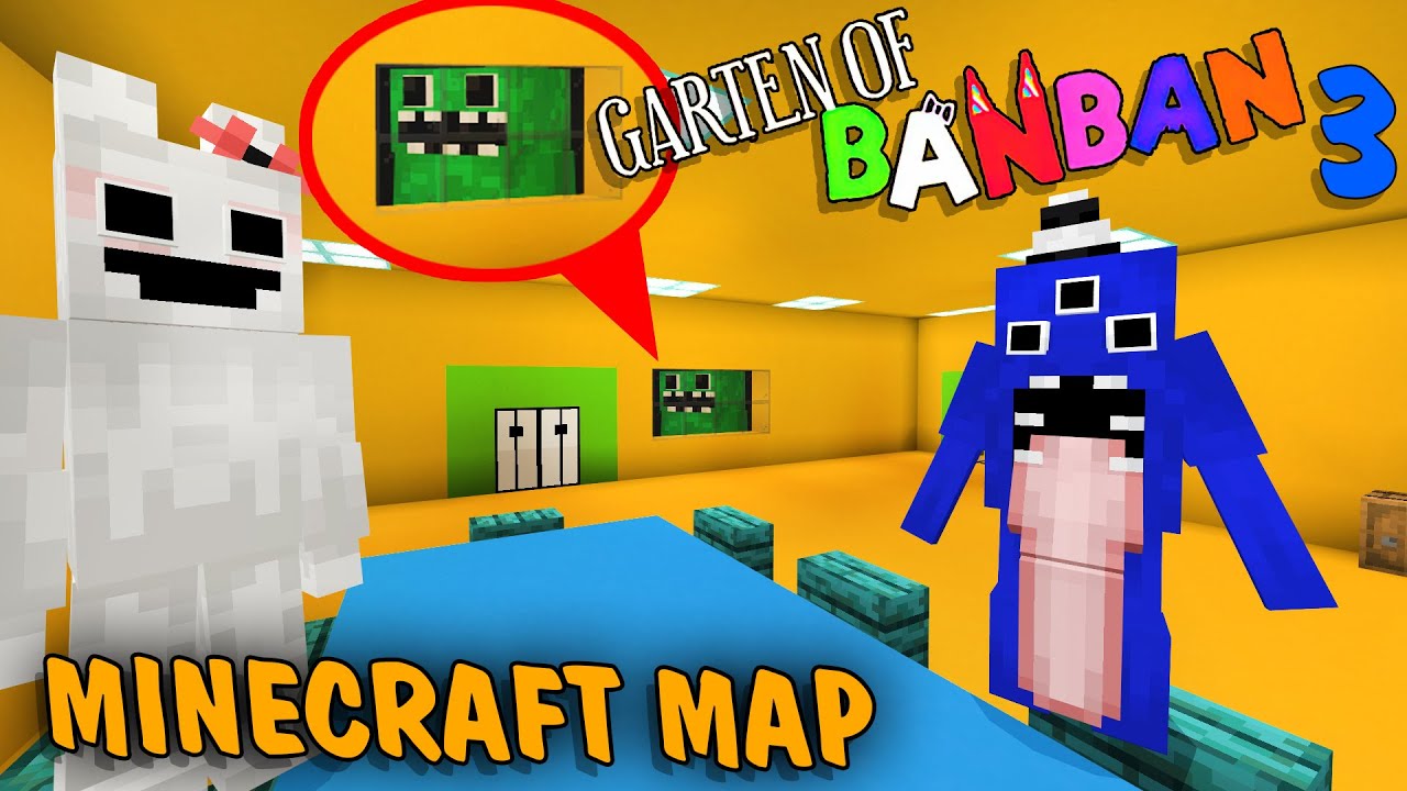 Garten Of Banban Map Full Minecraft Map