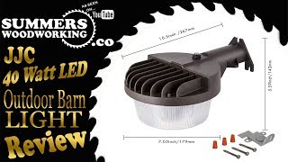 JJC Outdoor LED Barn Light Install and Review