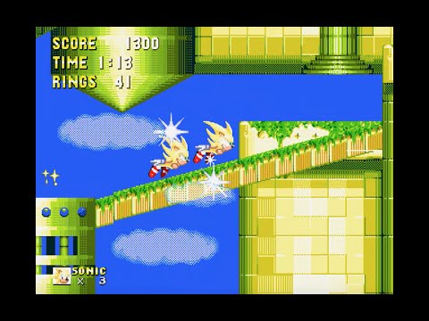 Sonic the Hedgehog 3 Complete: Sky Sanctuary Zone (Hyper Sonic) [1080 HD]