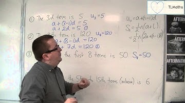 OCR MEI Core 2 5.18 Arithmetic Sequences and Series: Words to Algebra