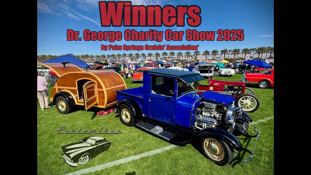 Winner Circle at Dr. George Charity Car Show 2025 Indian Wells ...