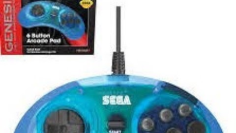 Sega Genesis Mini 6-Button Controller Unboxing and Review!