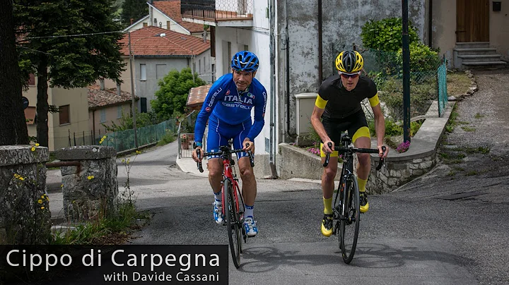 Cippo di Carpegna (Pantani's Climb) with Davide Ca...