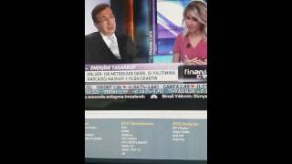 Cnbce Finans cafe Belig Unluer röportaj