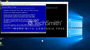 Instalacion de MASM611