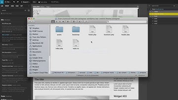 03 - WordPress theme structure #02