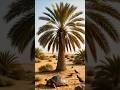 🌴 “The Turtle’s Love That Made a Tree Grow in the Desert!” 🐢💧❤️ #ai #turtle #datepalm #tree #popular