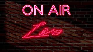 ON AIR LIVE Neon Light Background