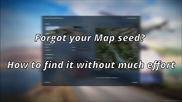Transport Fever 2:  How to find the Map Seed