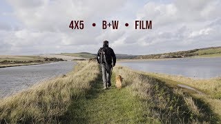 4x5 | Cuckmere Haven | Fomapan 100 b&amp;w