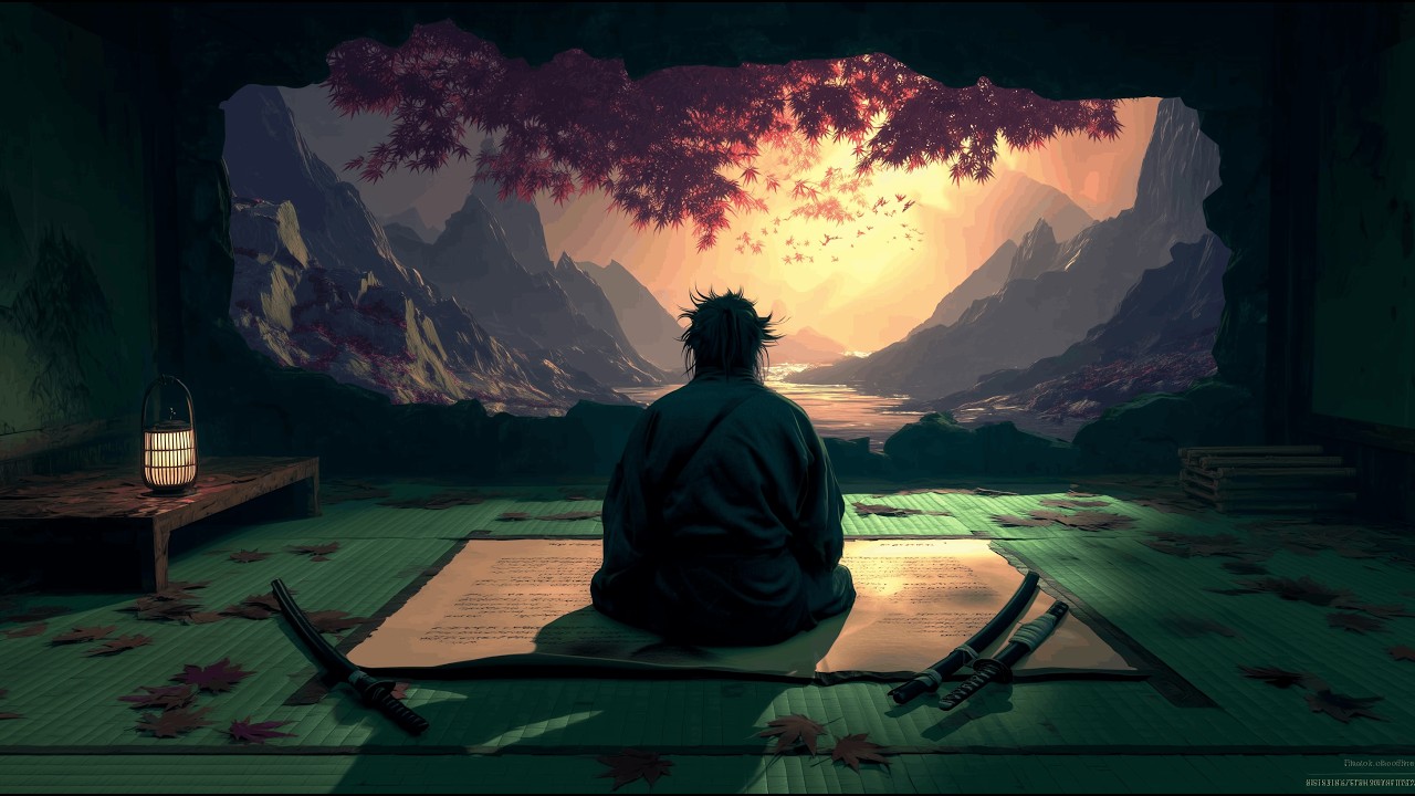 The Night Musashi Defined the Way | Zen Cave POV Ambience for Deep Focus