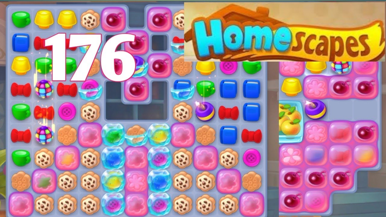 Homescapes 176 । Grand Changer । Homescapes lvl 176 । 🏠🌋