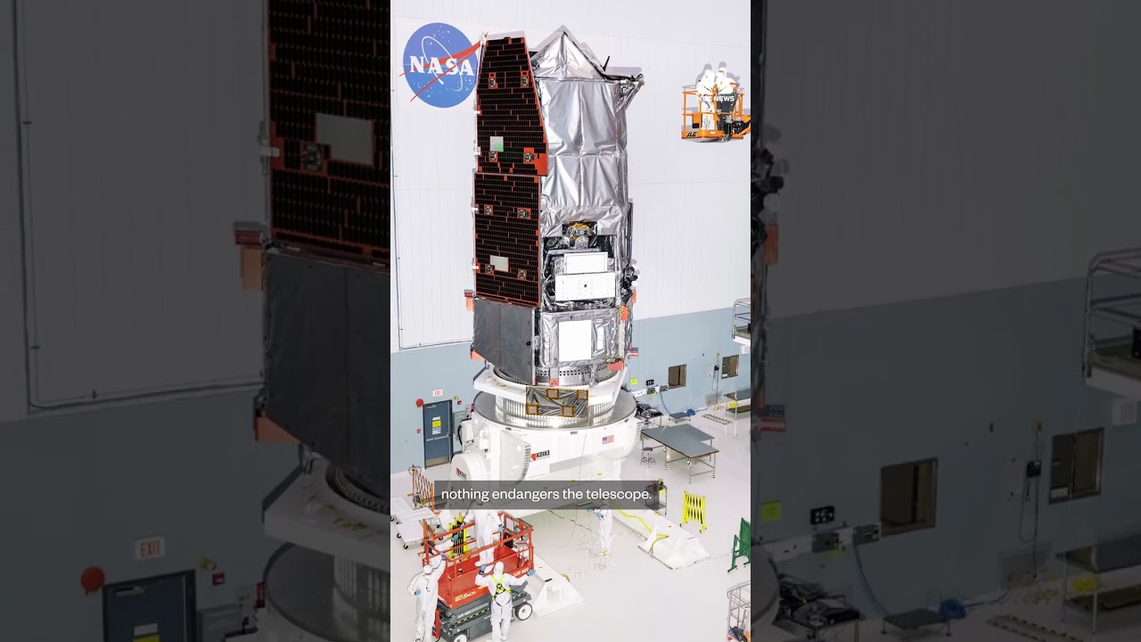 Up close with the new NASA telescope meant to explore deep space Up close with the new NASA telescope meant to explore deep space
