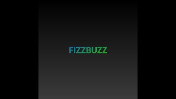 Javascript Fizz Buzz Exercise