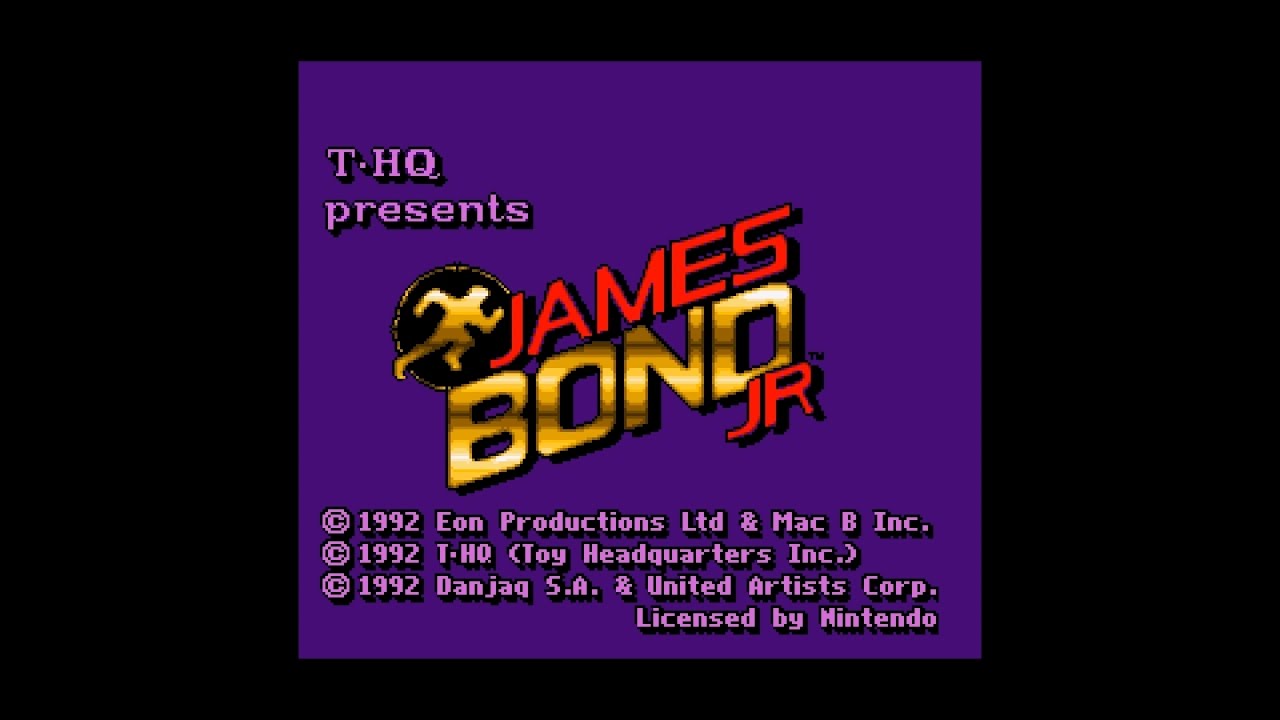 James Bond Jr. (SNES 60Hz / US) - Intro / Attract Mode - YouTube