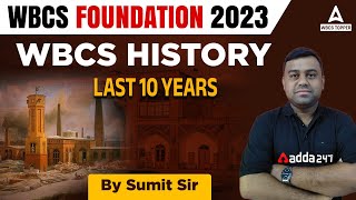 WBCS History Class | WBCS History Previous Year Questions | Last 10 Year Question paper