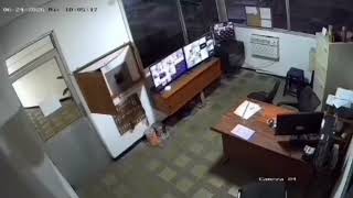 Office Torn Apart on Camera During M7.5 Venezuela Earthquake