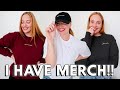 I Created My Own MERCH!! // Behind the scenes of developing merch from start to finish