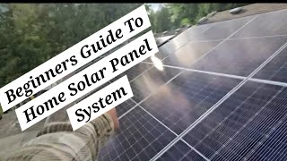 Solar Panel System For Beginners 101