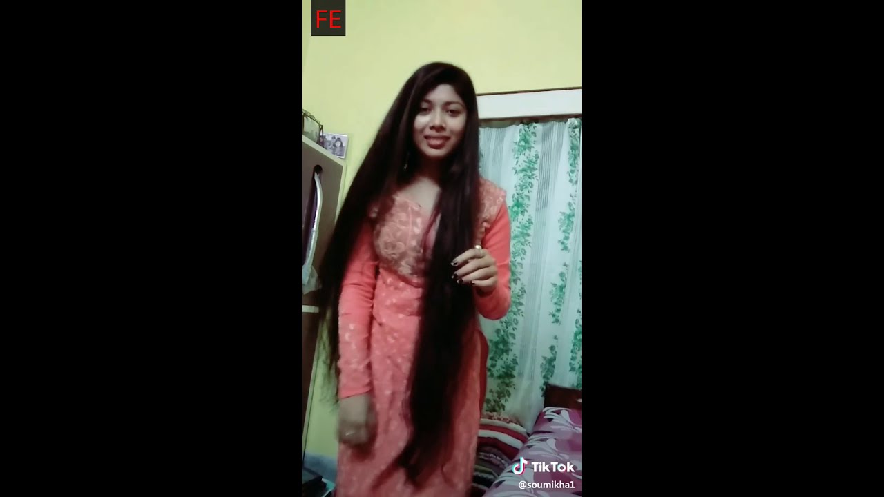 Long hair desi indian beautiful girls dubsmash compilation part 5
