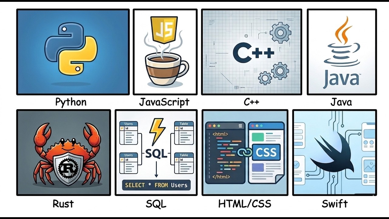 Every Programming Language Explained in 7 Minutes - YouTube