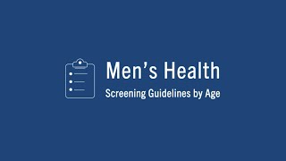 Men's Health Tips For Every Age