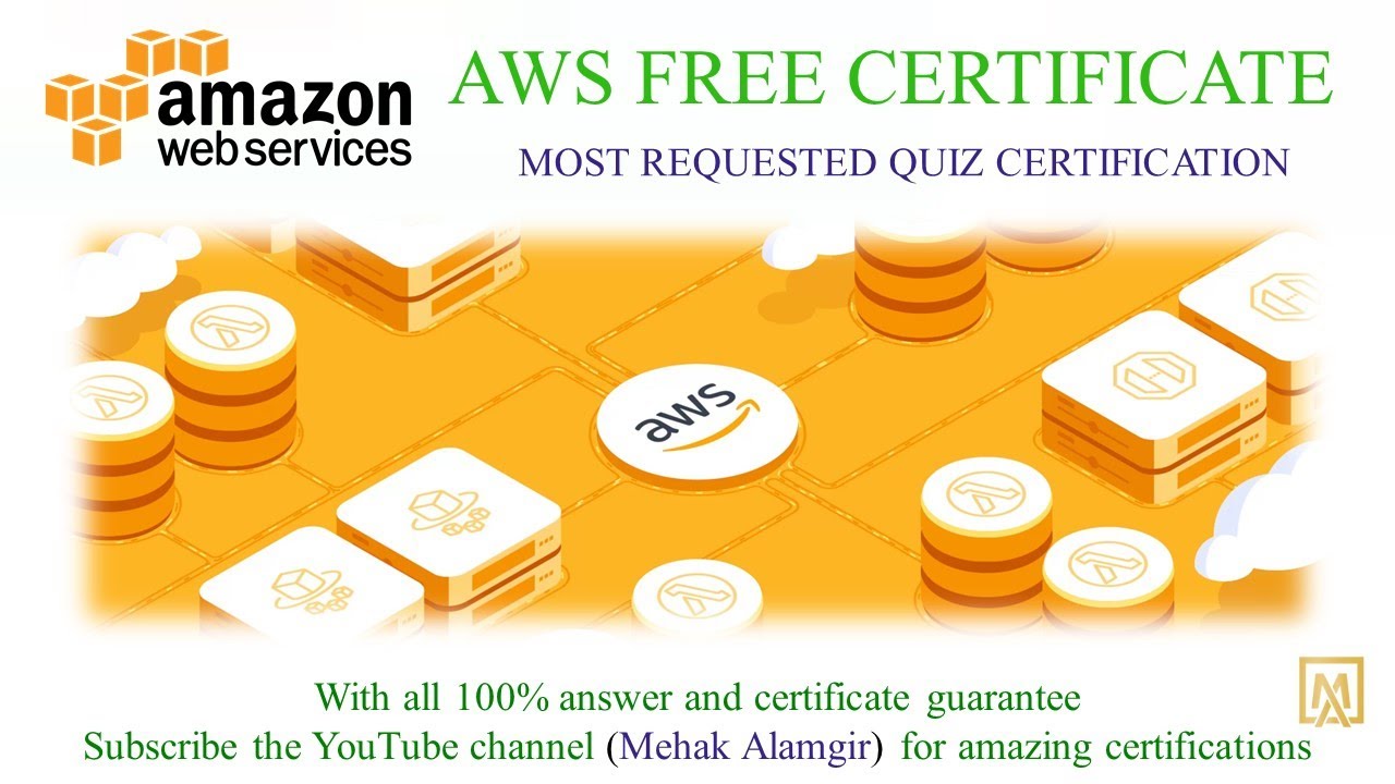 AWS Quiz | Amazon Web Services Free Online Quiz with Certificate from ...