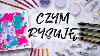 Moje ULUBIONE PRZYBORY do rysowania i malowania