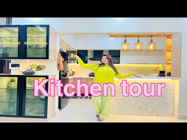 My Modular kitchen tour class=