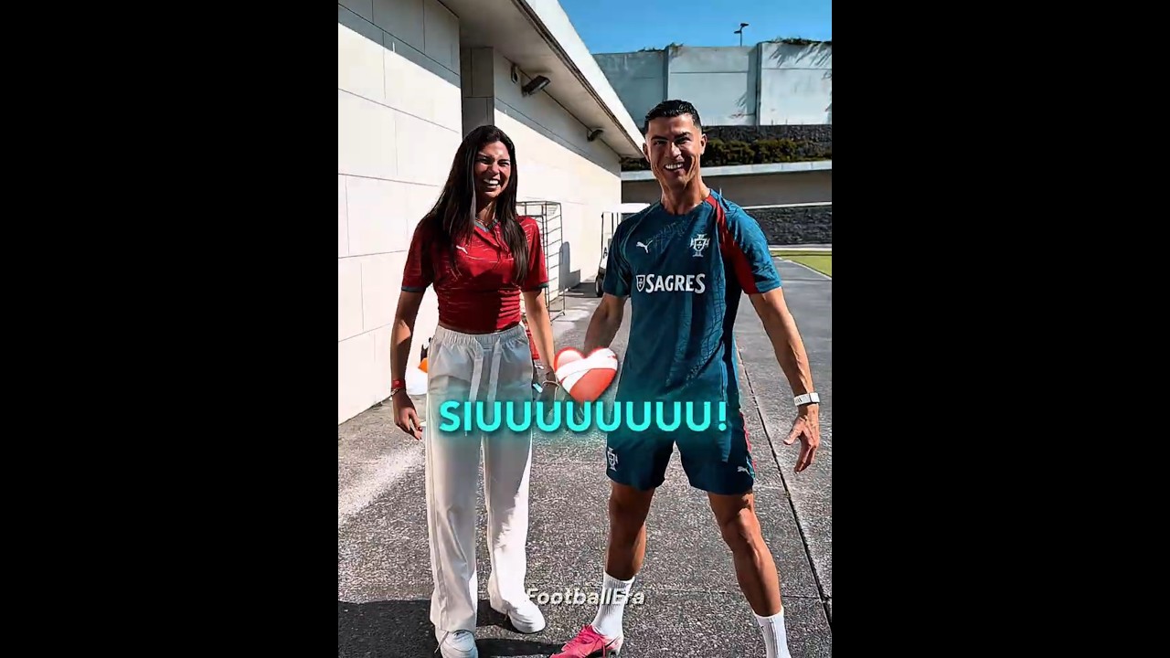 When Ronaldo Met Celine... No One Expected This! 🥹