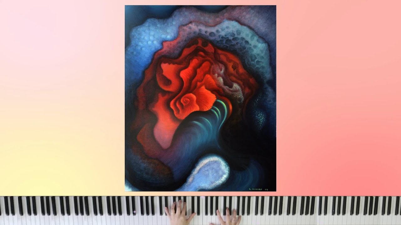 Vertical paintings by renowned abstract artist Luisa Osdoba. Music: Lyric Pieces: Arietta - Grieg Vertical paintings by renowned abstract artist Luisa Osdoba. Music: Lyric Pieces: Arietta - Grieg