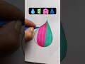 satisfying creative art 🎭😀#art #drawing #satisfying #trending #youtubeshorts