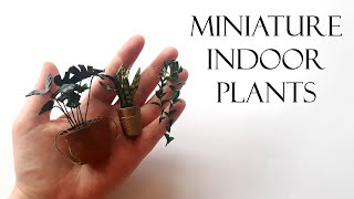 Easy Miniature Plants For Your Dollhouse
