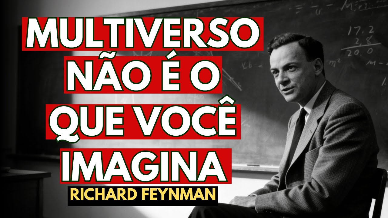 A ideia BIZARRA de Feynman que abriu portas para o Multiverso