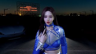 3D VR180 Vam MMD ((G)I-DLE) - Queencard