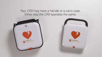 LIFEPAK CR2 Semi Automatic AED on an Adult Hands Only CPR with cprINSIGHT