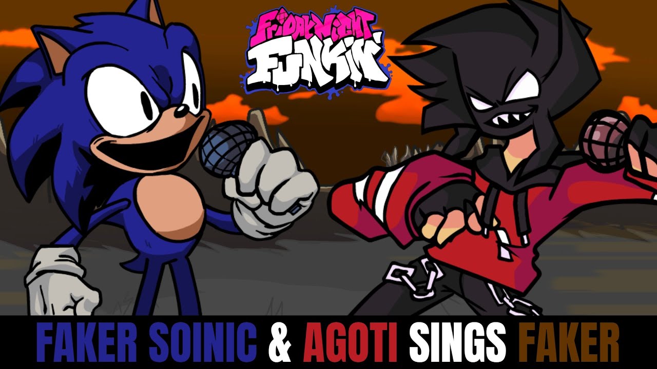 AGOTI Vs. Sonic.exe (Old & New Vocals) [Friday Night Funkin'] [Mods]