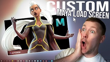 Maya Loading Screen