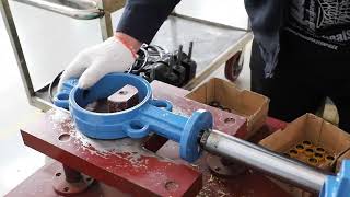Wafer Butterfly Valve Assembly Process