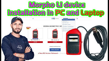 morpho l1 device price ⚡Morpho L1 device installation in PC ✅  RD L1 device installation in window10
