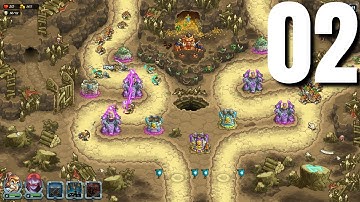 Kingdom Rush 5: Alliance TD Gameplay Walkthrough Part 2 - Levels 6-8 (No Commentary)