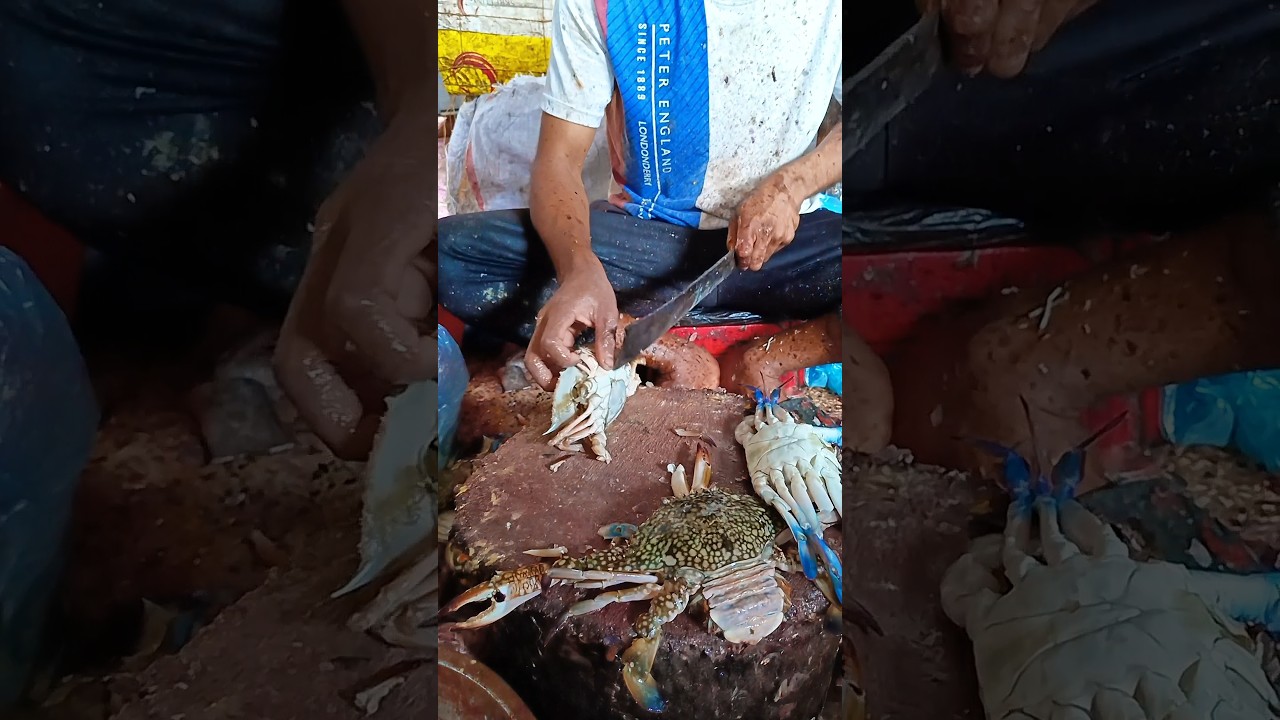 Crab Cutting Skills 