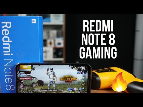 Redmi Note 8 Gaming Review  PUBG Mobile FPS Test  Heating and Battery Drain Test