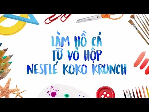 Làm hồ cá xinh xắn với ngũ cốc ăn sáng Nestlé KOKO KRUNCH – Sống Vui Khoẻ Cùng Gia Đình Nestlé